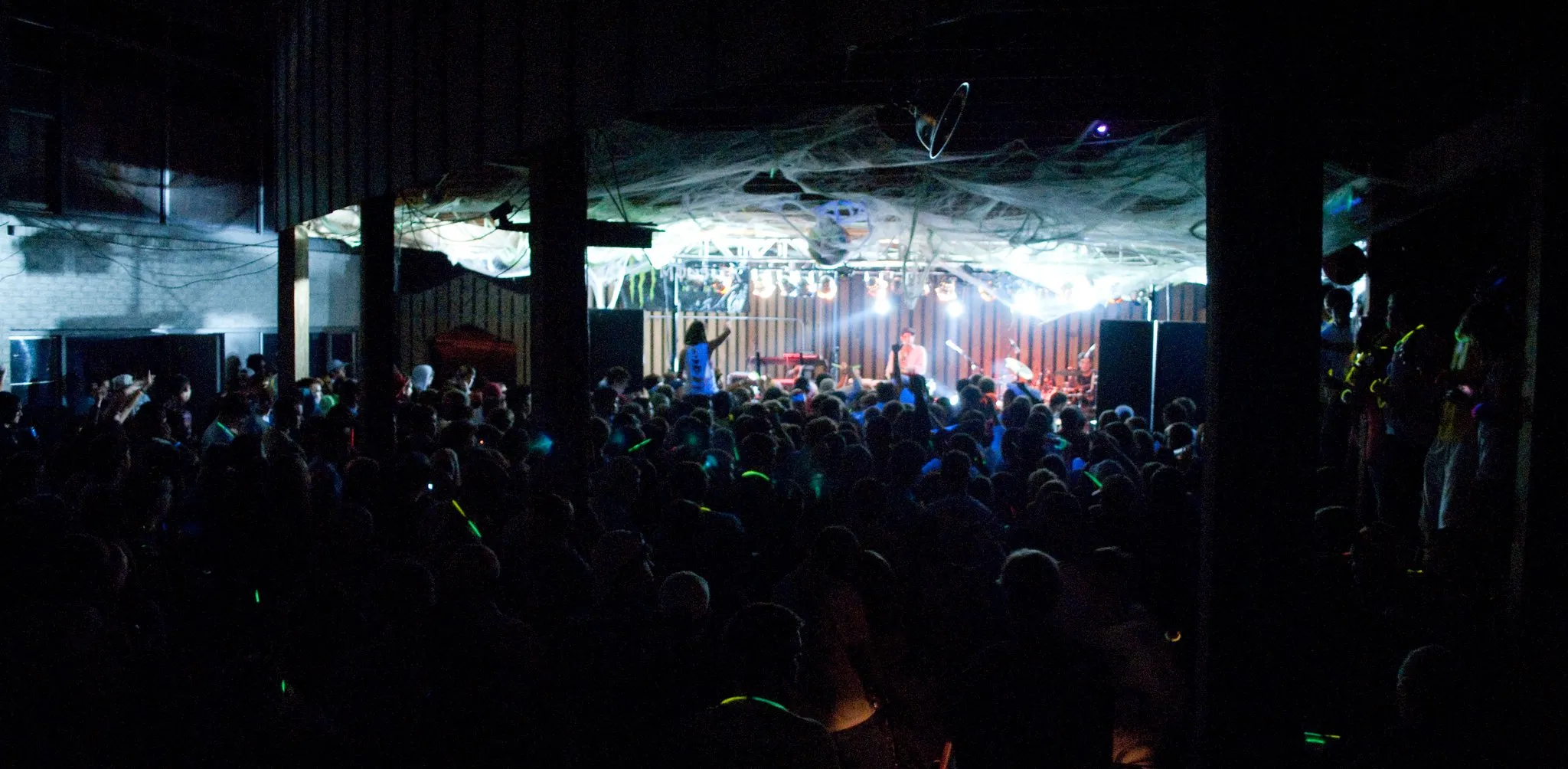A view of the Big Gigantic concert from the audience.