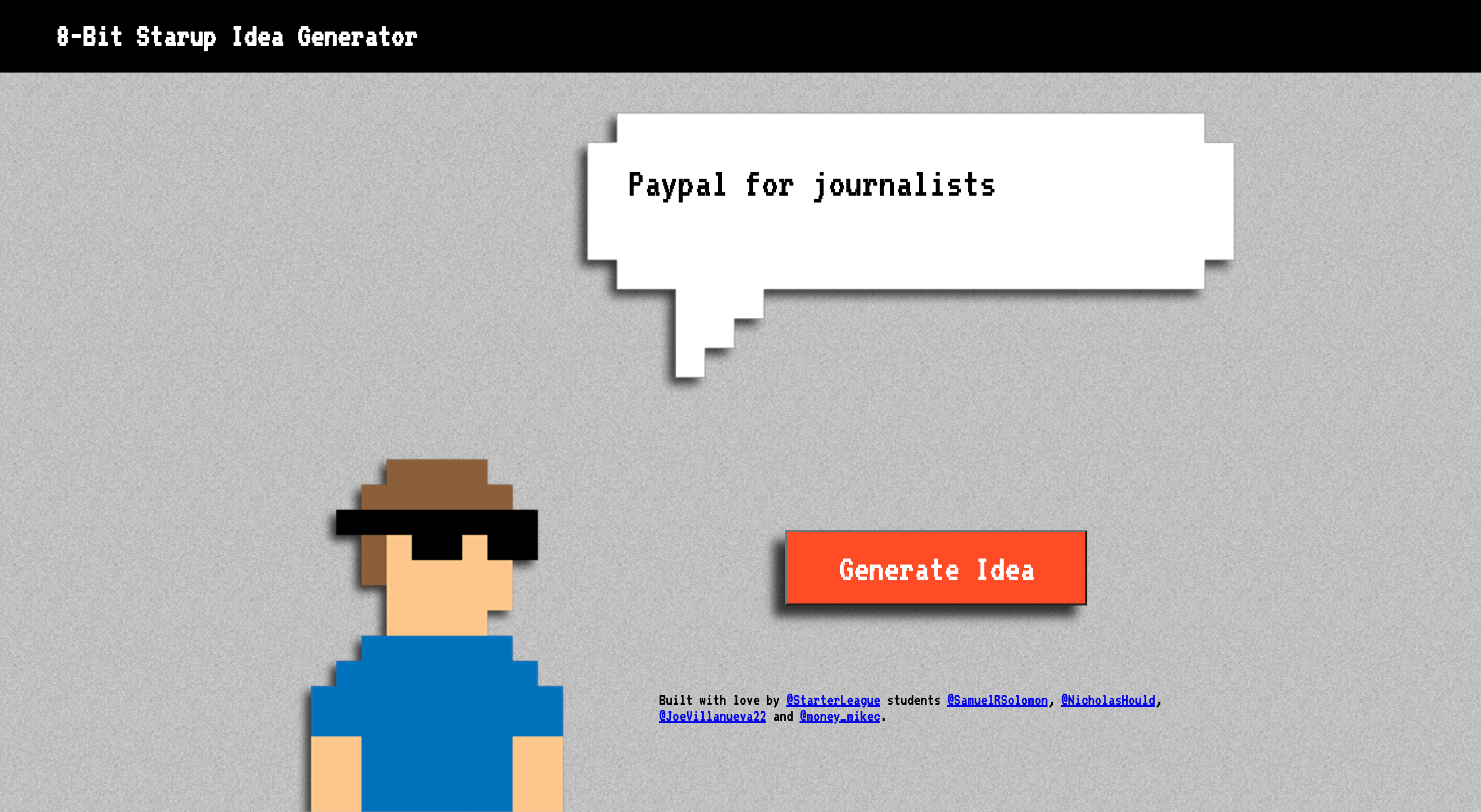 Startup Idea Generator