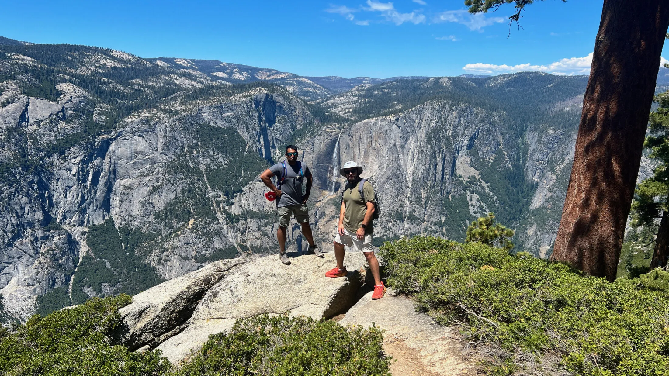 Andi and I at Taft Point.