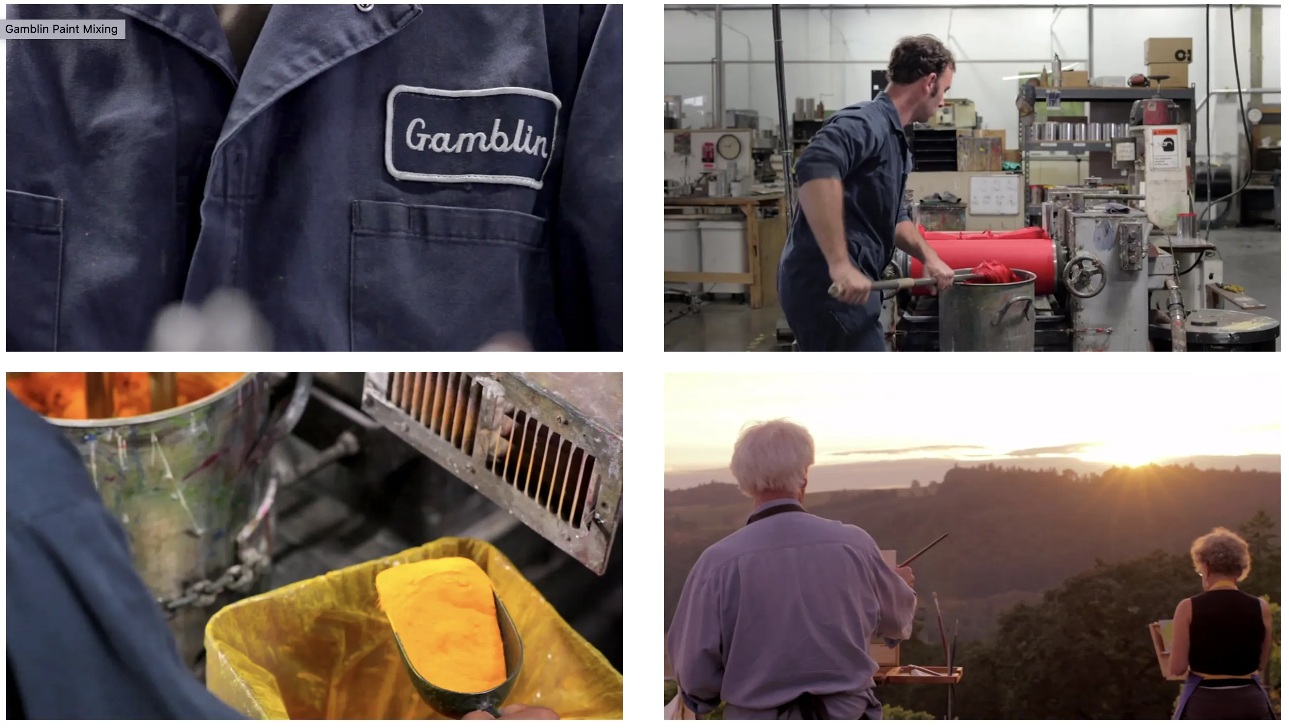 Gamblin Artists Colors Promo Video