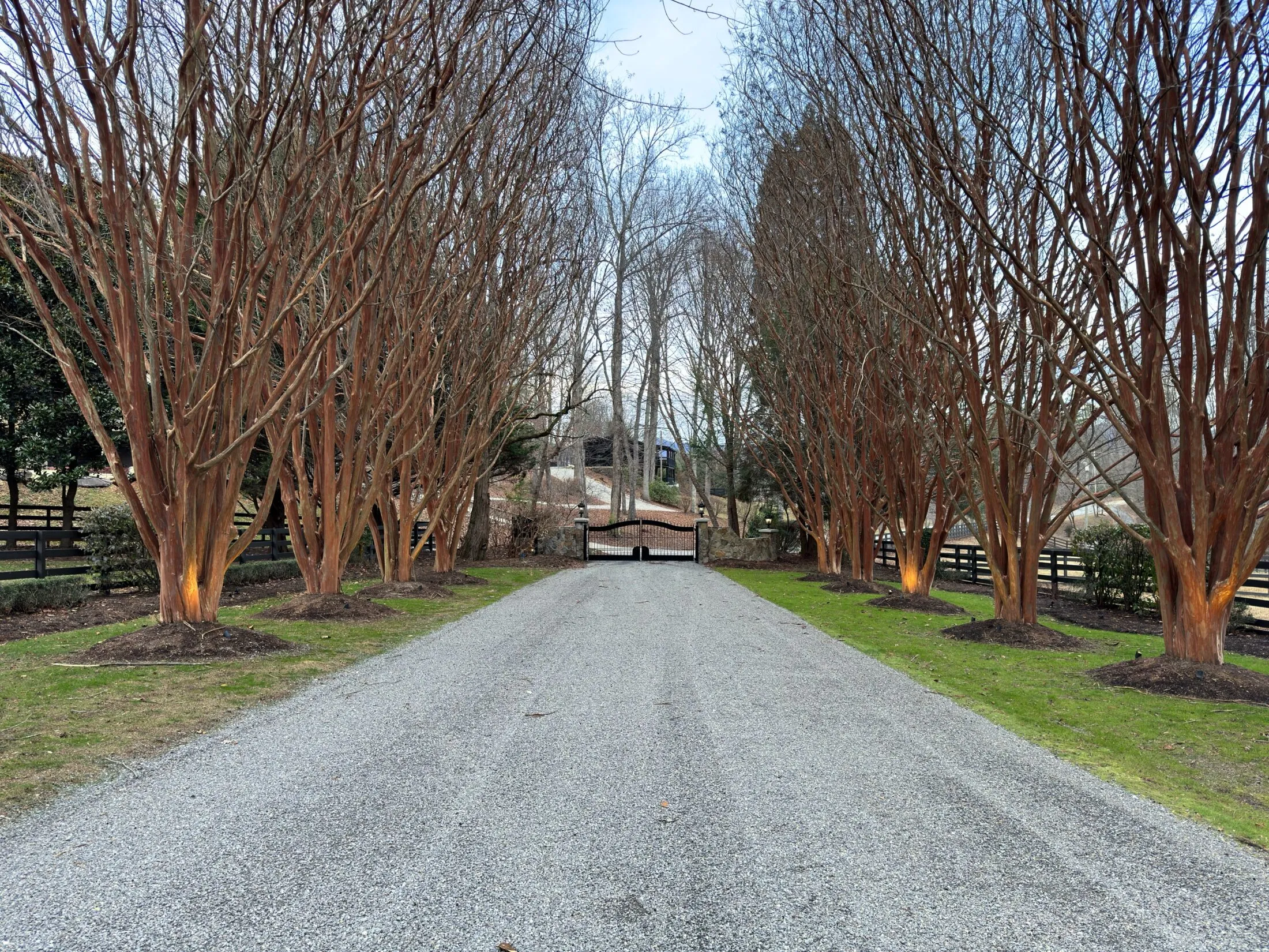 Entrance to Hawksdene.