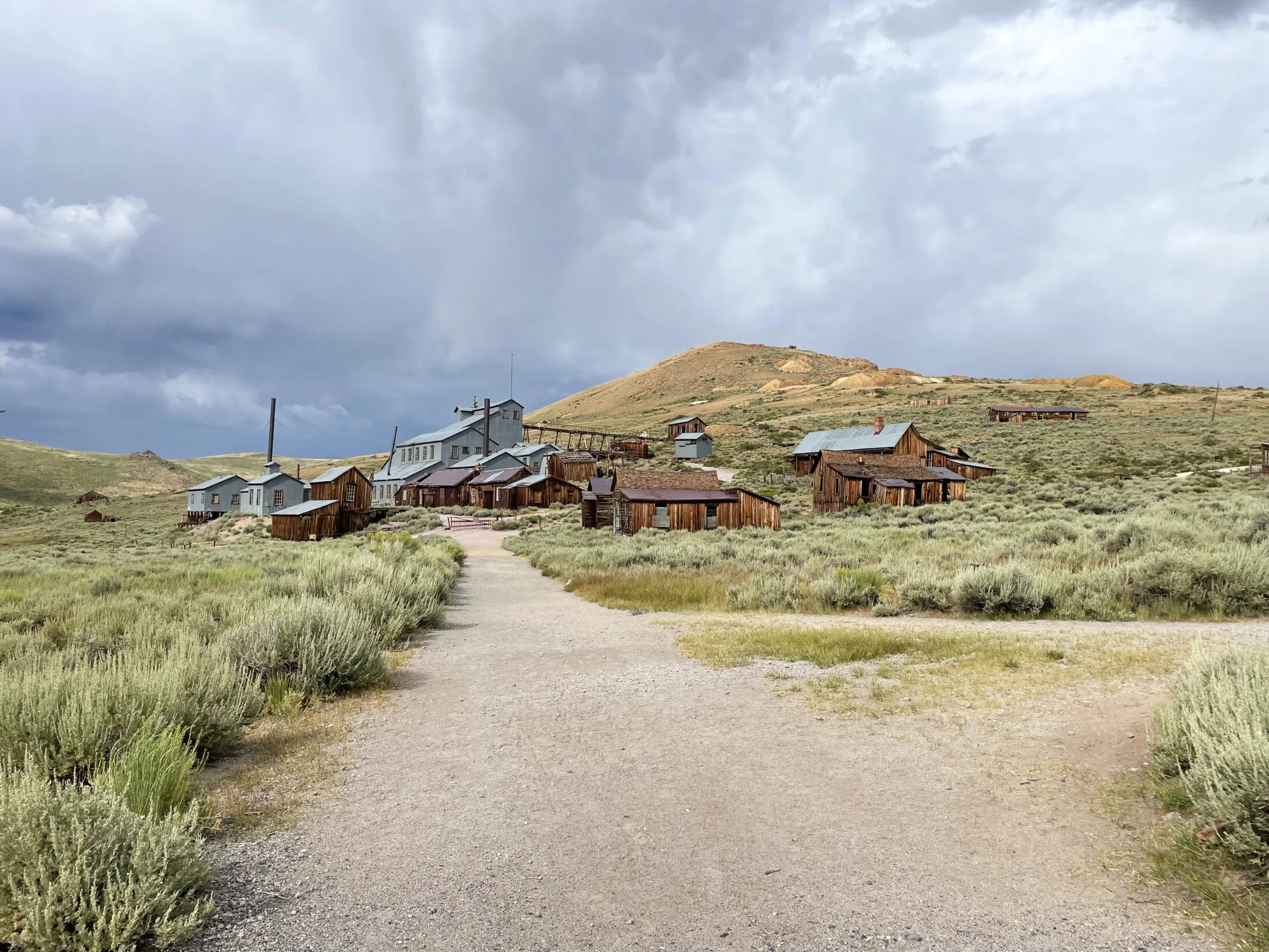 The old processing facilities.