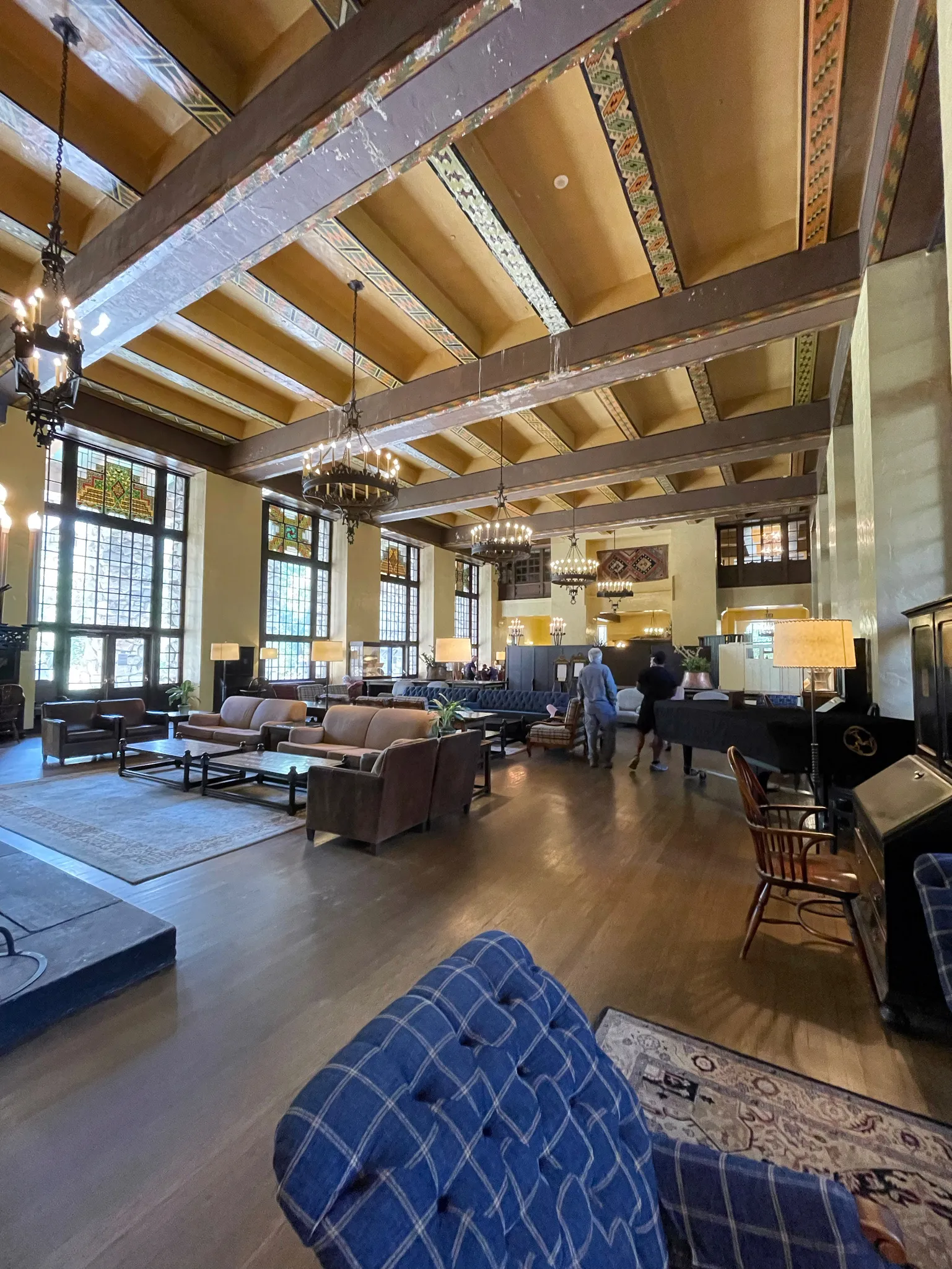 The Ahwahnee great room.