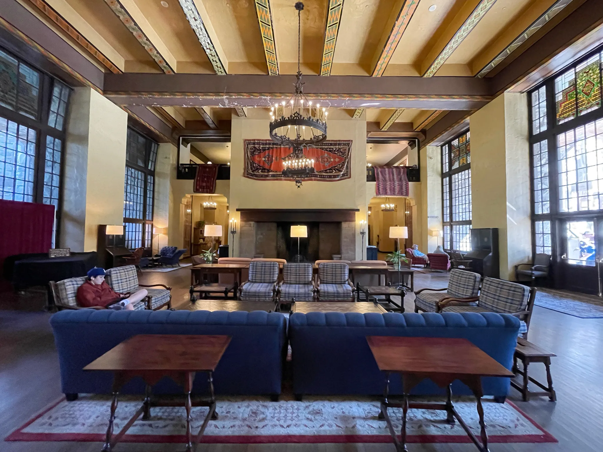 The Ahwahnee great room.