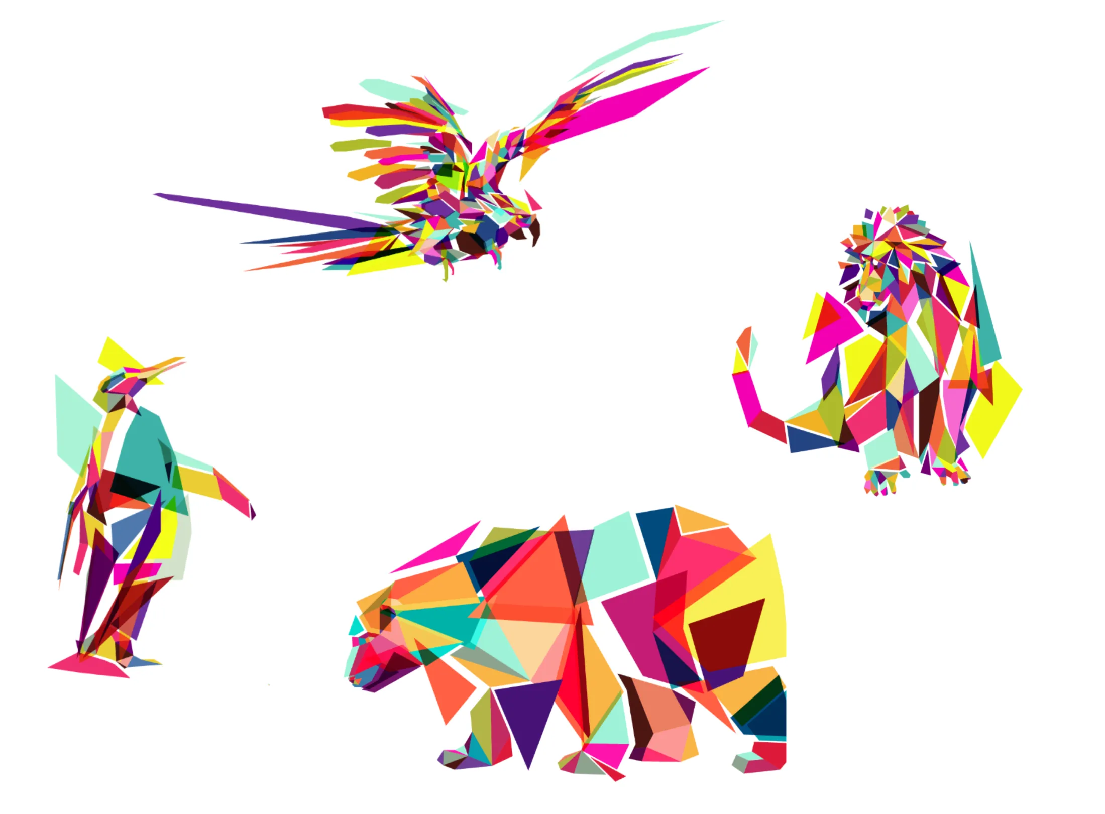 Joel Califa Polygon Animals
