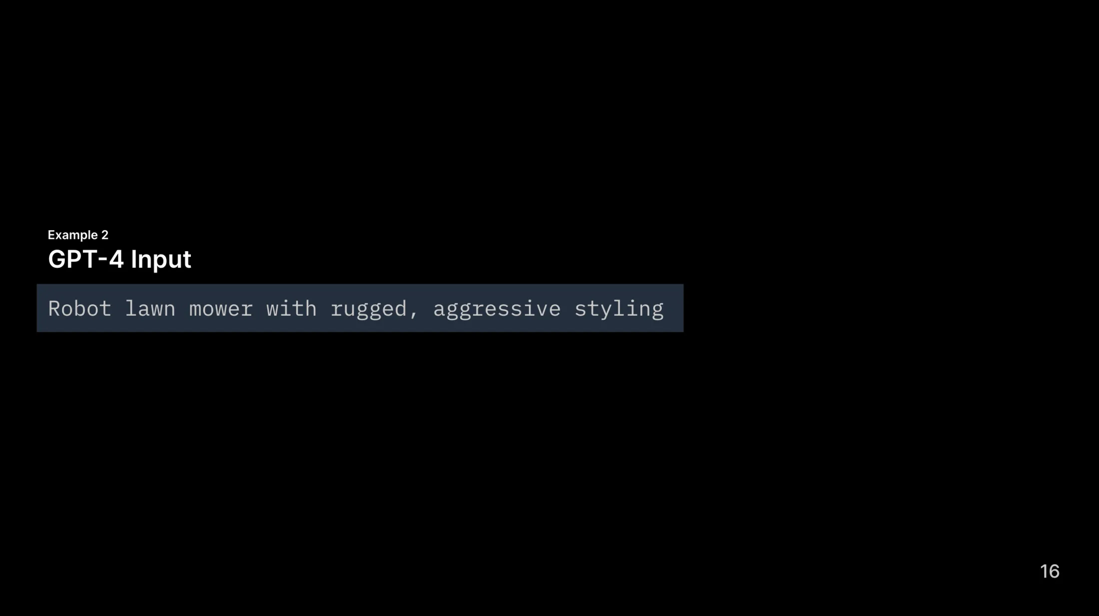 Robot lawn mower with rugged, aggressive styling