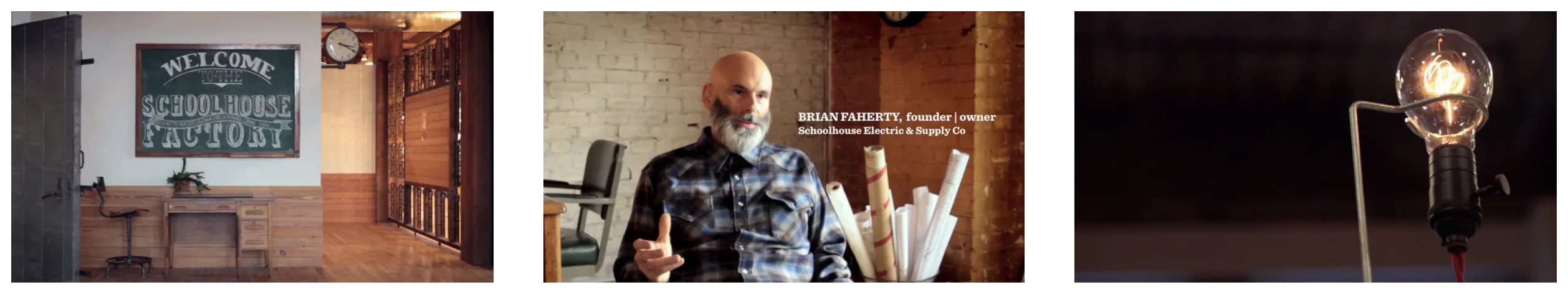 Schoolhouse Electric Promo Video Shots