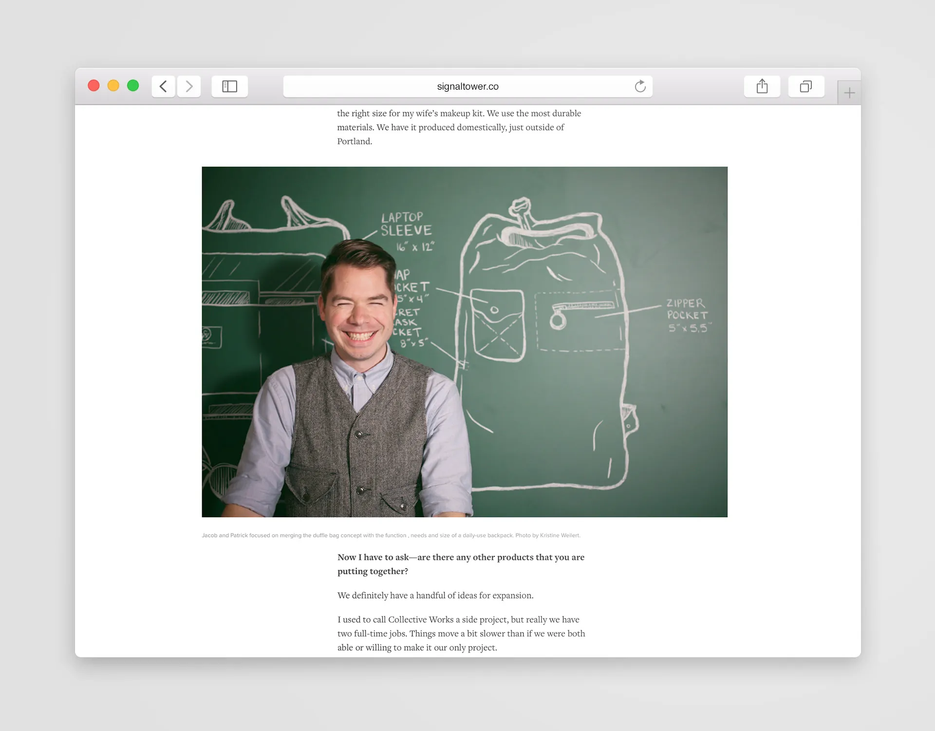 Signal Tower Interview Full Width