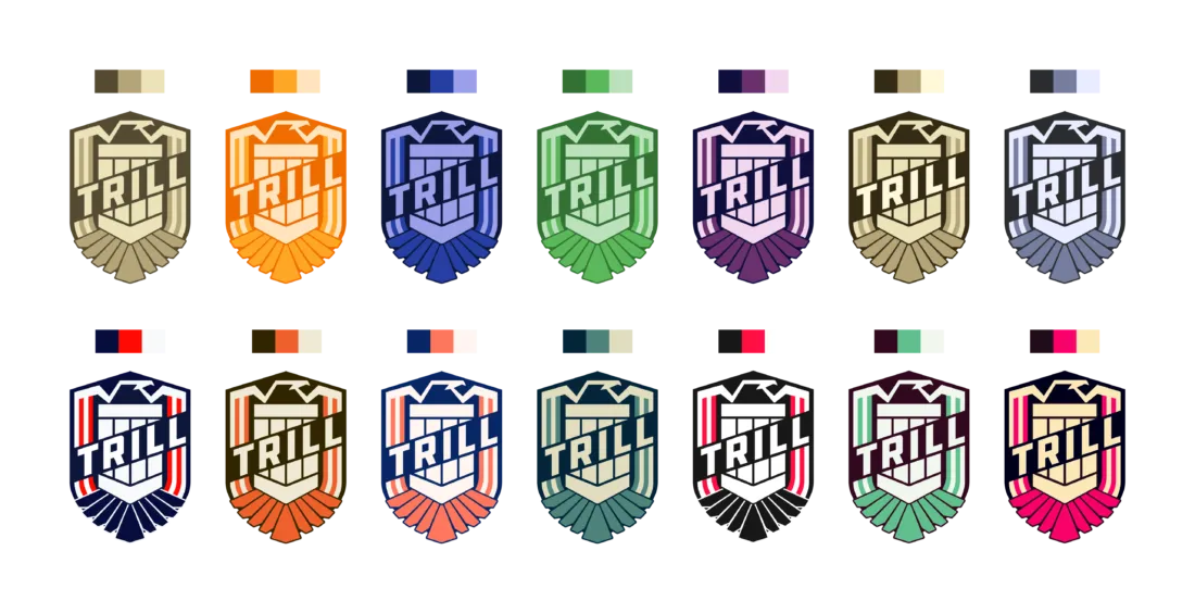 Team Badge Design Alternative Colors