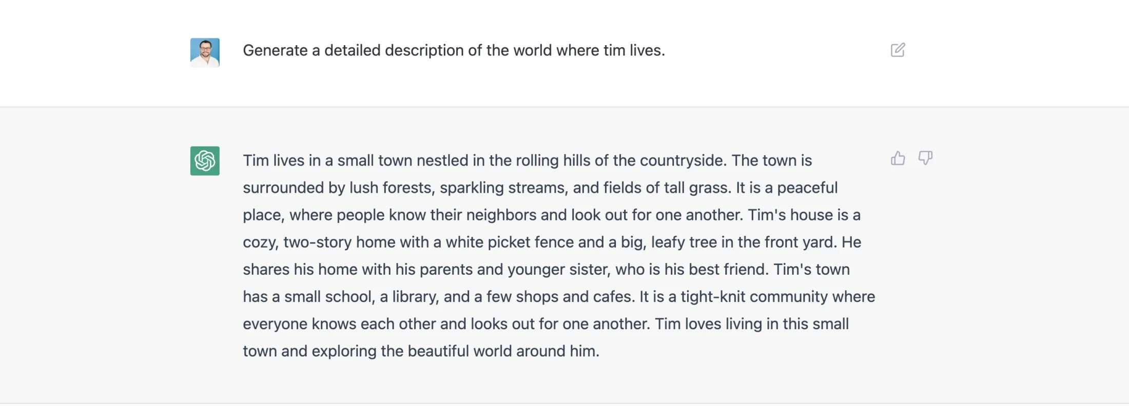 Ask ChatGPT to provide a description of the setting for this book.