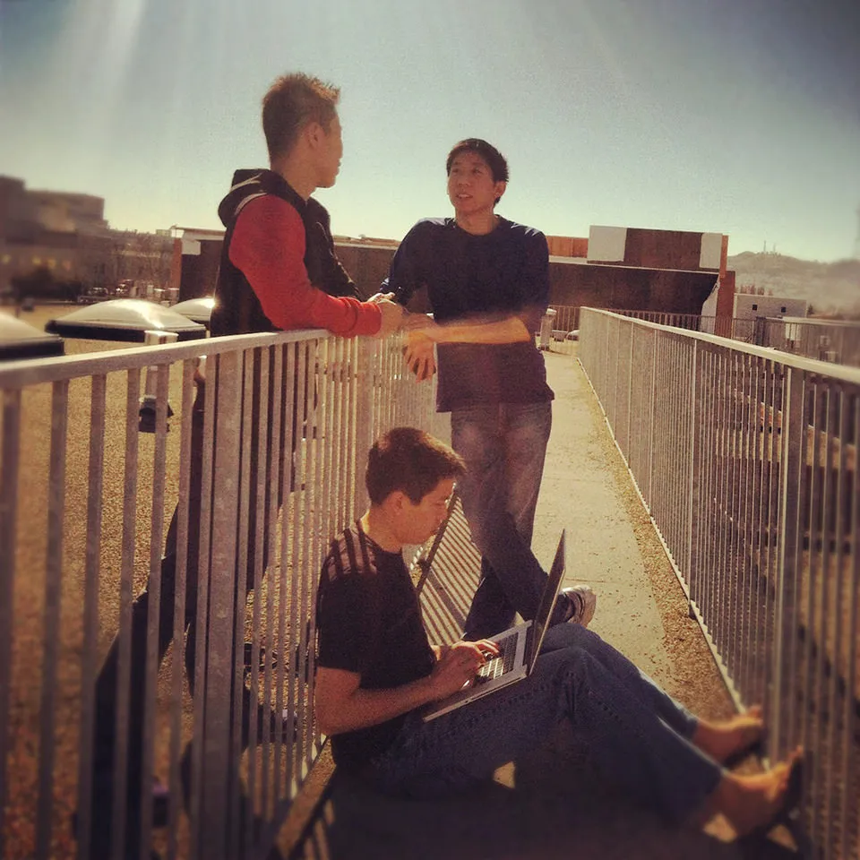 Kevin Jason Randy on the Roof