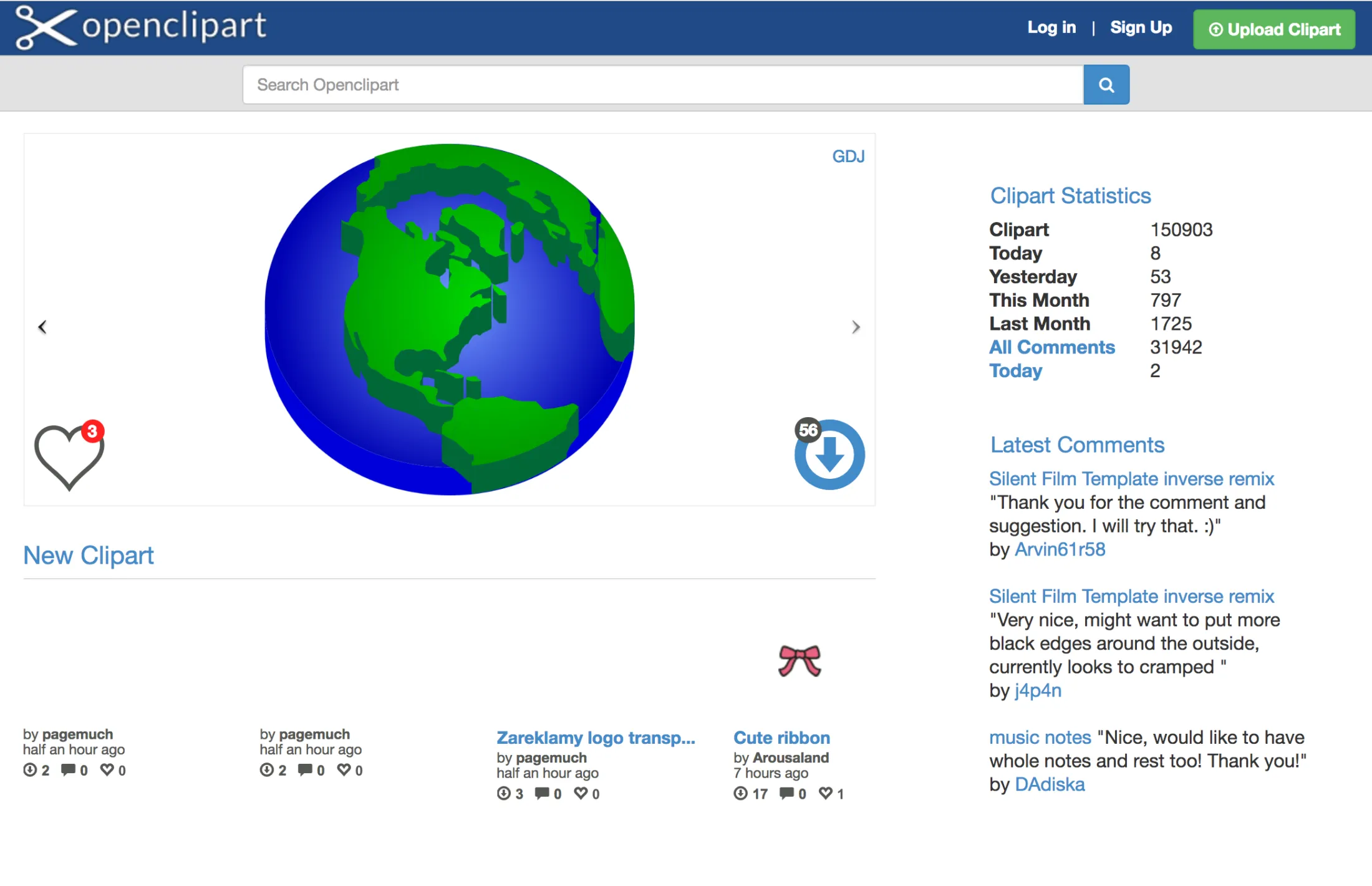 openclipart.org website